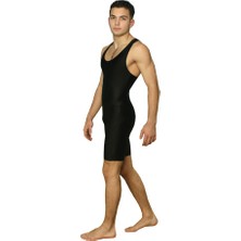 Karacan Spor 519 Sırtı Çapraz Diz Üstü Body