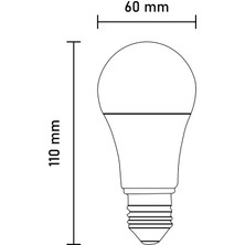 Seldur 9W E 27 LED Ampul 6500K Beyaz Işık