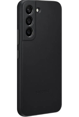Samsung Galaxy S22 Plus Deri Kılıf - Siyah