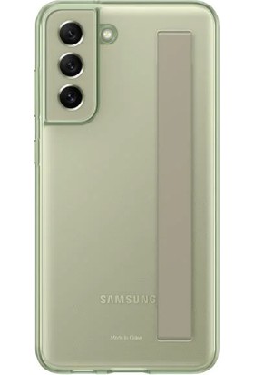 Samsung Galaxy S21 Fe Clear Strap Kılıf - Nane