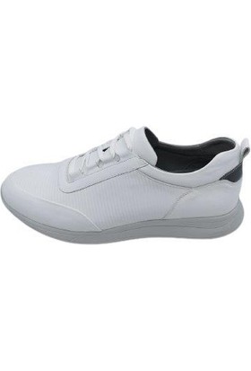King Shoes Luis Figo 4455 Beyaz Büyük No Günlük Spor Erkek Ayakkabı