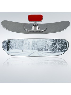 Takgör Ova-4 Yapıştırmalı Universal Iç Dikiz Aynası 20X5 cm Gri