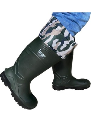 Techno Boots Büzmeli Iş Güvenlik Çizmesi