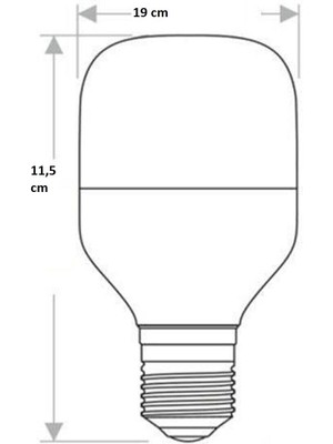 Cata CT-4242 40W/6400K LED Ampul (Beyaz)