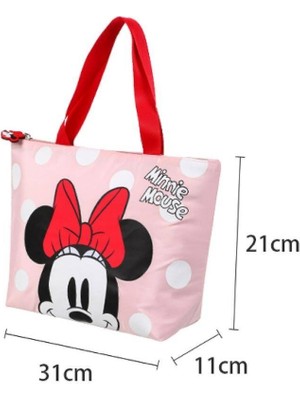 Miniso Mickey Mouse Termal Yiyecek Çantası - Minnie 31CM