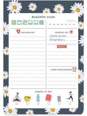 Keskin Color A5 Günlük Planlayıcı Çiçek Desenli 48 Yapraklı Kutu Ajanda
