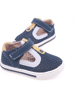 Şirin Bebe 2077 Erkek Bebek Ortopedik Ayakkabı Sandalet
