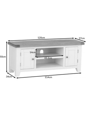 Mobilya Baba Tech Antrasit Tv Ünitesi 120CM