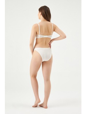 Eros Kadın ERSK812 Lında Badem Yarı Push-Up Sütyen Takım EROS01106