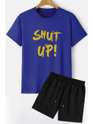 Trendypassion Shut Up Şort T-Shirt Eşofman Takımı