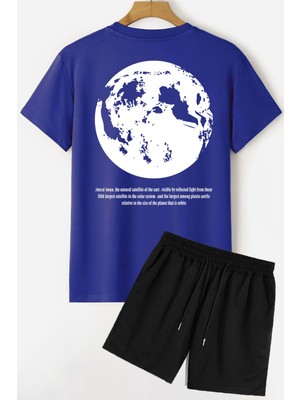 Evren Temalı Şort T-Shirt Eşofman Takımı