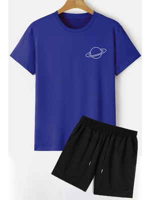 Trendypassion Saturn Şort T-Shirt Eşofman Takımı