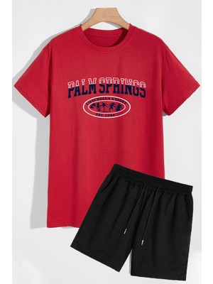 Trendypassion Palm Şort T-Shirt Eşofman Takımı