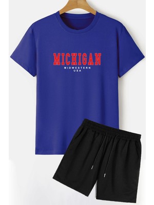 Trendypassion Michigan Şort T-Shirt Eşofman Takımı