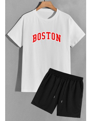 Trendypassion Boston Şort T-Shirt Eşofman Takımı