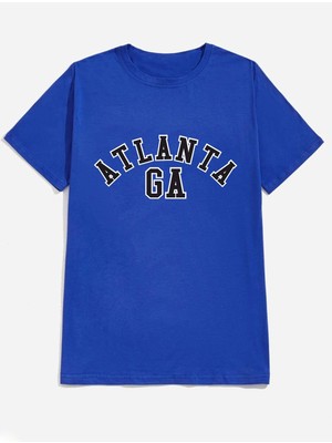 Atlanta Baskılı T-Shirt Atlanta-Tişört