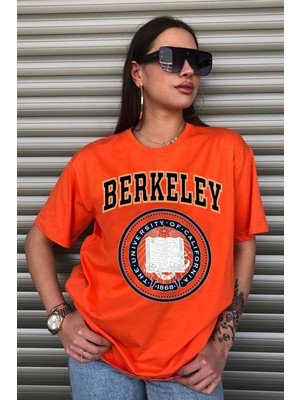 Berkeley Baskılı Tasarım Tshirt