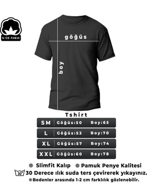 Trendypassion Unisex Basic Pamuk Tshirt