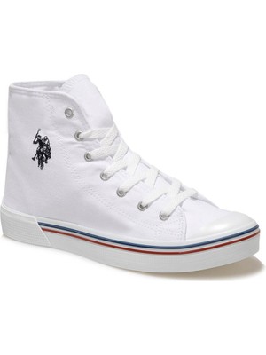 U.S. Polo Assn. Boğazlı Kadın Sneaker Penelope Hıgh 2fx - Beyaz