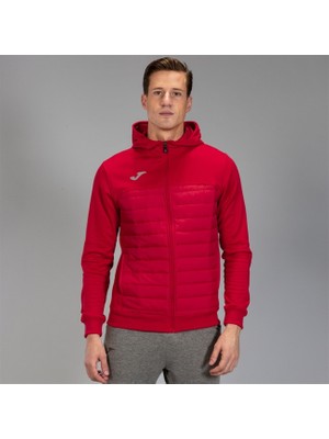 Joma Berna Jacket - Erkek Kırmızı Kapüşonlu Sweatshirt - 101103.600