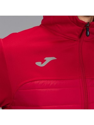 Joma Berna Jacket - Erkek Kırmızı Kapüşonlu Sweatshirt - 101103.600