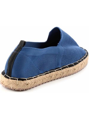 Bambi Indigo Keten  Erkek Espadril E01149004318