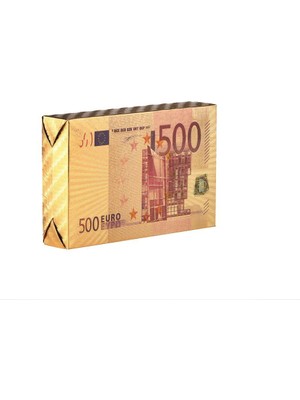 Hd Marketim Euro Iskambil Kağıdı Poker Oyun Kartları Su Geçirmez Plastik Altın Folyo Havuz Oyun Kartı