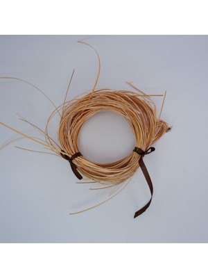Hobizubi Yassı Rattan Doğal Bambu Çubuk 3 kg  Brüt- 2,25MM Rattan Ip