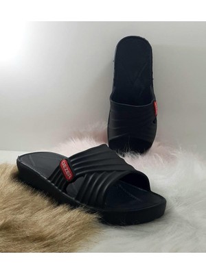 Gezer 11457 Siyah Açık Eva Balkon Lavabo Günlük Terlik