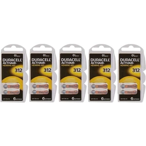 Activair 312 Numara PR41 Işitme Cihazı Pili 6'lı 5 Paket
