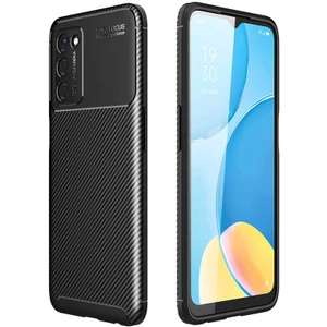Hesaplı Dünya Oppo A55 5g Uyumlu Kılıf Esnek Tpu Silikon Siyah Hng