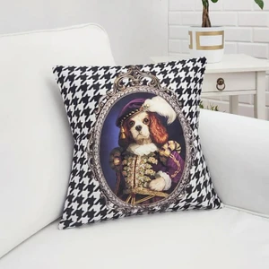 Körfez Kırlent Sevimli Hayvan Figür Baskılı Kırlent Kılıfı 43X43CM