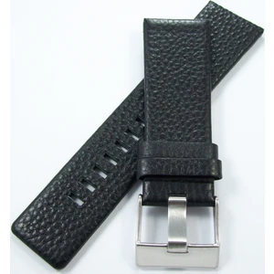 Ezgi Elektronik 1. Kalite 27MM Siyah Deri Saat Kayışı Diesel Model Saat Kordonu Ç