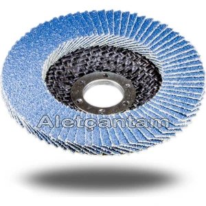 Flap Disk Zımpara Zirkonyum (Alaşımlı Çelik Zımparası) 115mm