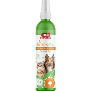 Bio Pet Active Bio Geranio Mint Köpek Dış Parazit Tüy ve Deri Bakım Spreyi 100ML