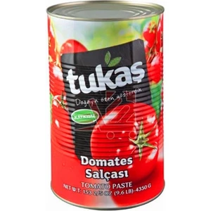 Tukaş Domates Salçası Teneke 4350 gr 2 Adet