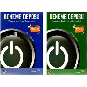 Deneme Deposu Yayınları AYT Trigonometri ve Logaritma Konu Denemeleri Seti 2 Kitap
