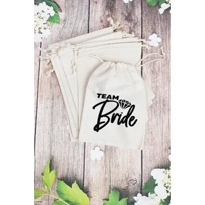 Team Bride Gelin - Nedime Hediye Kesesi - 10 Adet