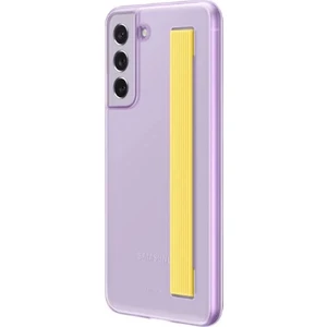 Galaxy S21 Fe Clear Strap Kılıf - Mor
