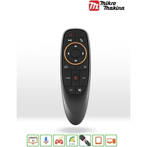 Air Mouse G10 Hava Fare/ses Yardimci Medya Uzaktan Kumanda -