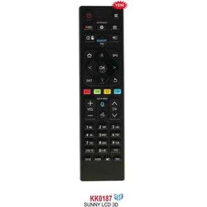 Sunny RM-L265 Smart Tv Tuşlu Lcd-Led Tv Kumanda (RC0265-082019034)