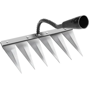 Ot Çekme Aracı 6 Diş Çeliği - Gri (Yurt Dışından)