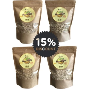 HasatKöy 4’lü Tahıl Ezmesi Arpa, Buğday, Yula, Çavdar (4x400 Gr)