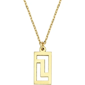 Altın Sepeti Altın Tetris Kolye