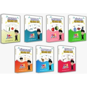 Kavram ve Eşleme Seti 7 Kutu (Ciltli)