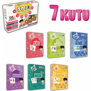 5N1K Muhakeme ve Soru Cevap Seti (7 Kutu) (Ciltli)