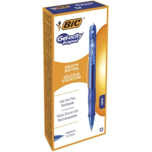 Bic Gelocity Original Jel Kalem Mavi 12'li Kutu