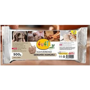 Fufi Seramik Hamuru Kahverengi 500 gr