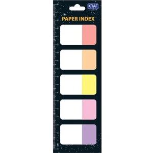 Kraf Index Kağıt 25X42 mm 5 Renk x 20 Yp Flag 1555
