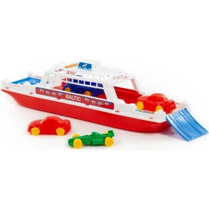 Oyuncak Baltık 4 Arabalı Vapur 45 cm